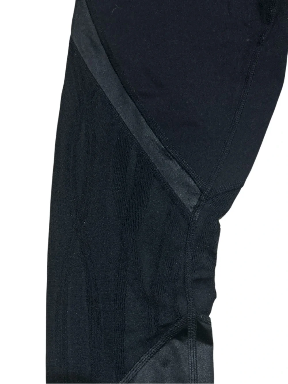 ALO Black Vitality Legging Lively Lace Sheer Mesh Size M